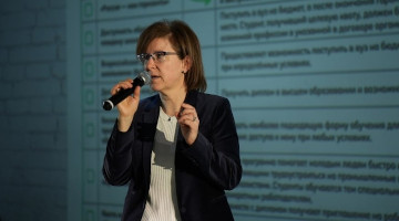 Министр образования Калининградской области Светлана Трусенёва провела профориентационное занятие «Россия - стана возможностей»