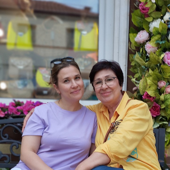 goncharova-spirina Юлия Гончарова с мамой